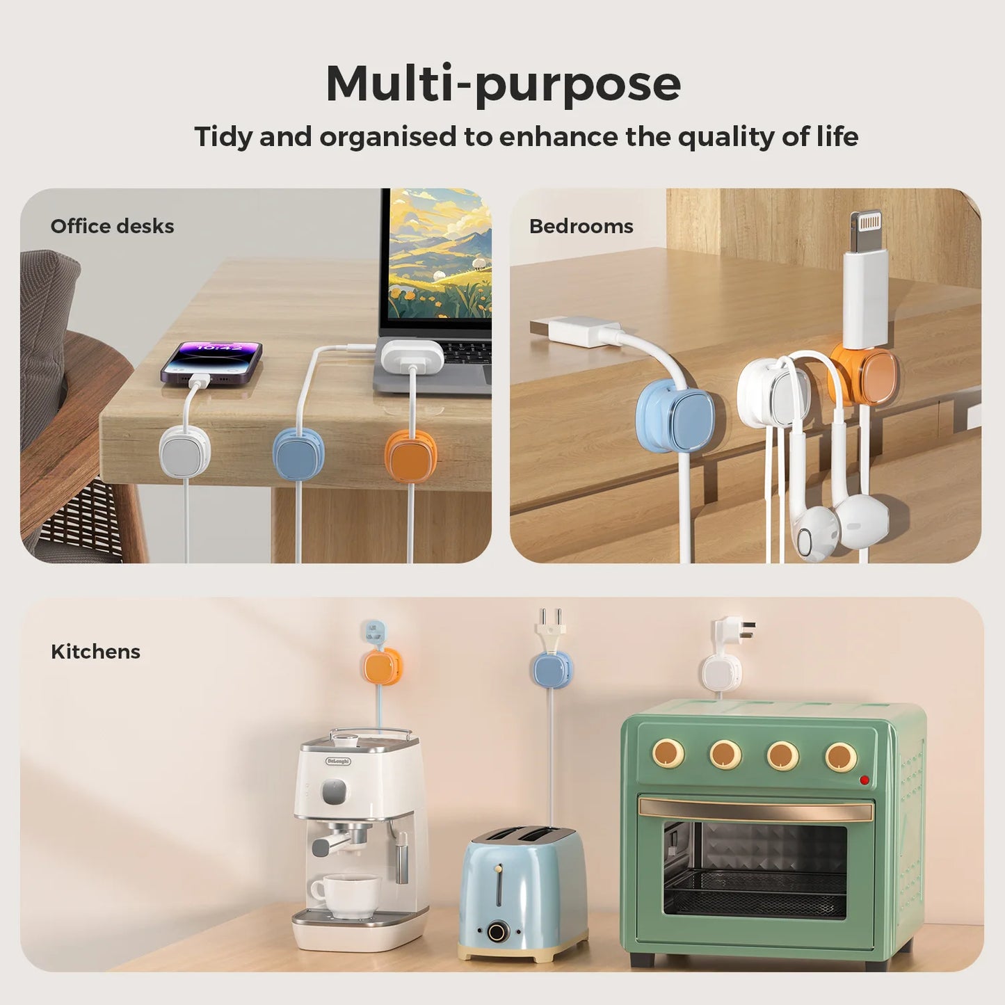 SnapGrip™ 2.0 - Simple Cable Management Tool